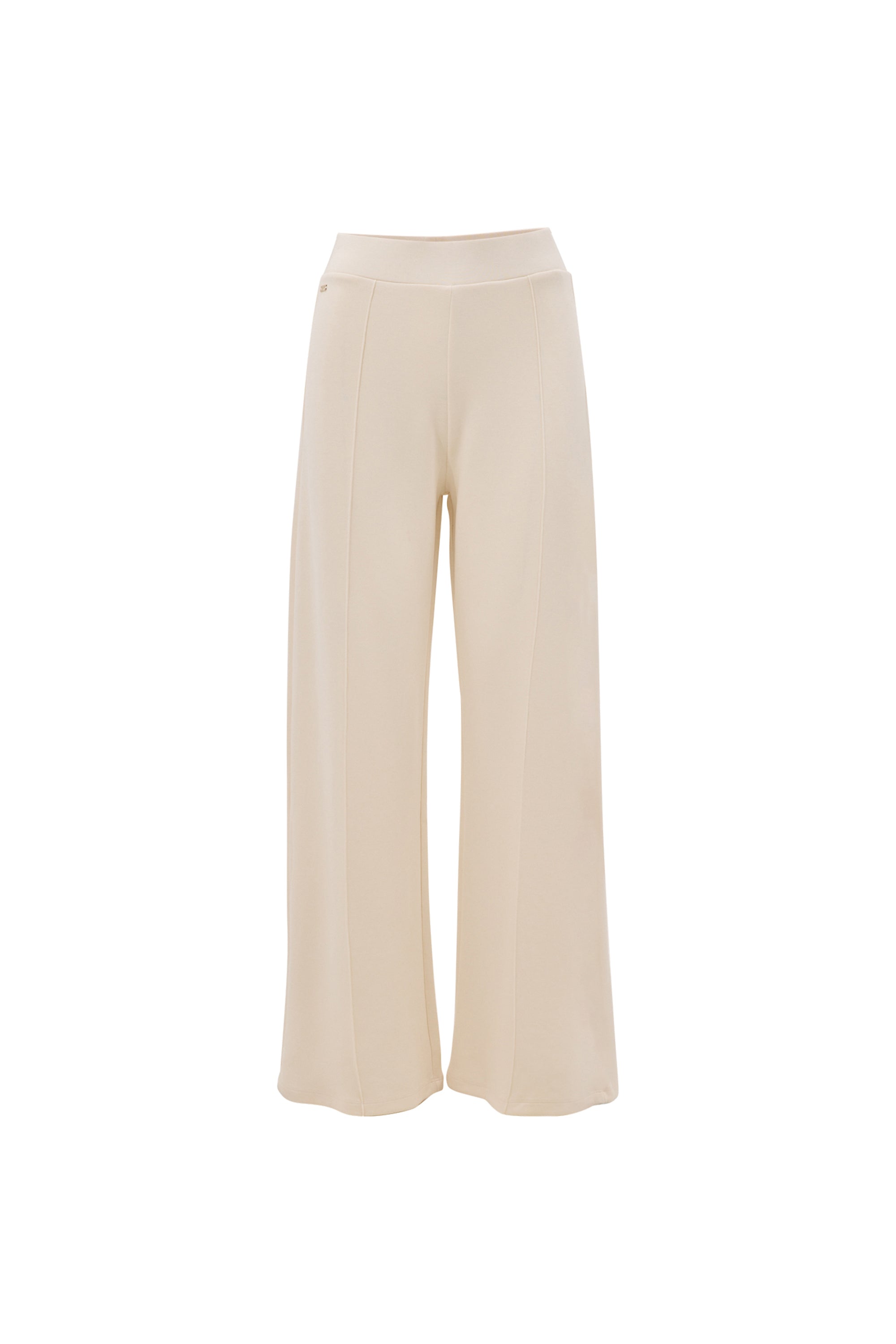 LARA wide leg pants - Marshmellow