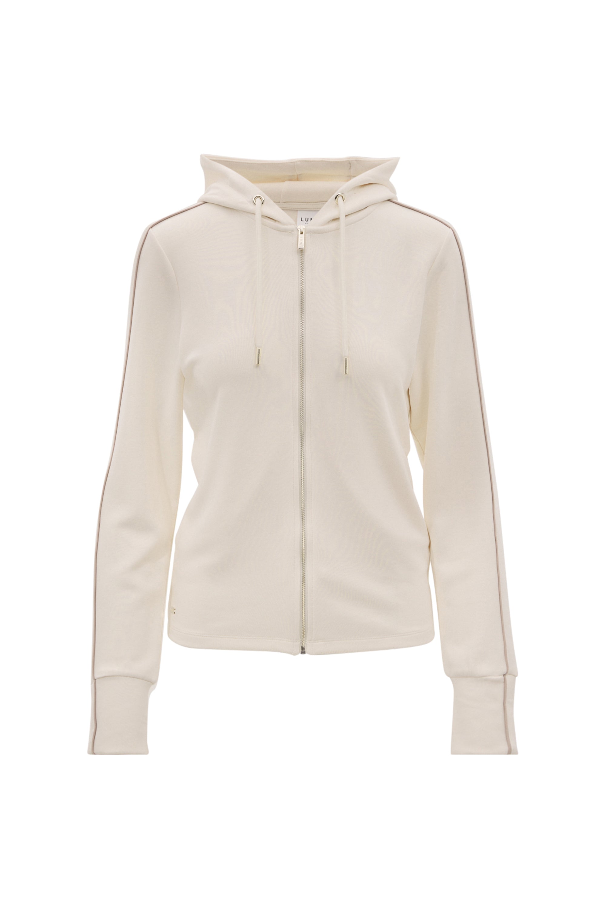 LARA zip up cardigan - Marshmellow