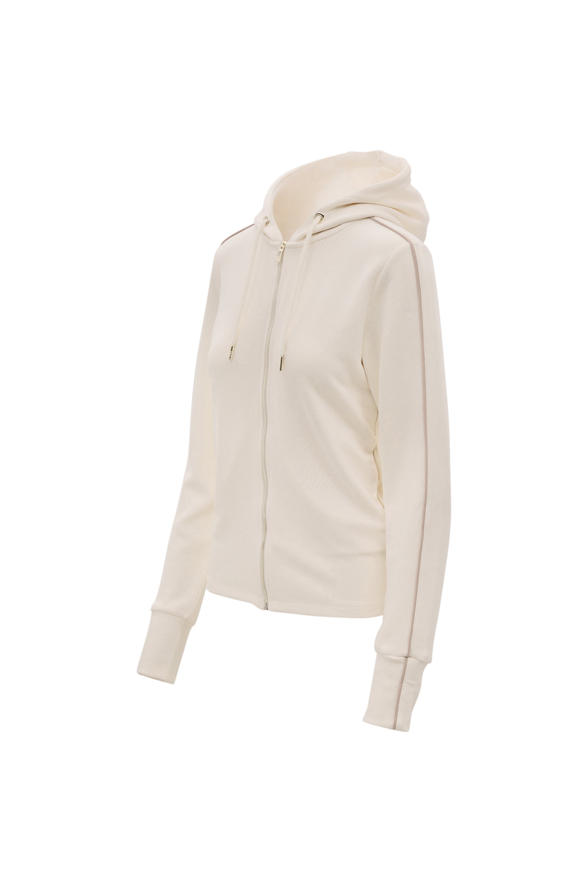 LARA zip up cardigan - Marshmellow