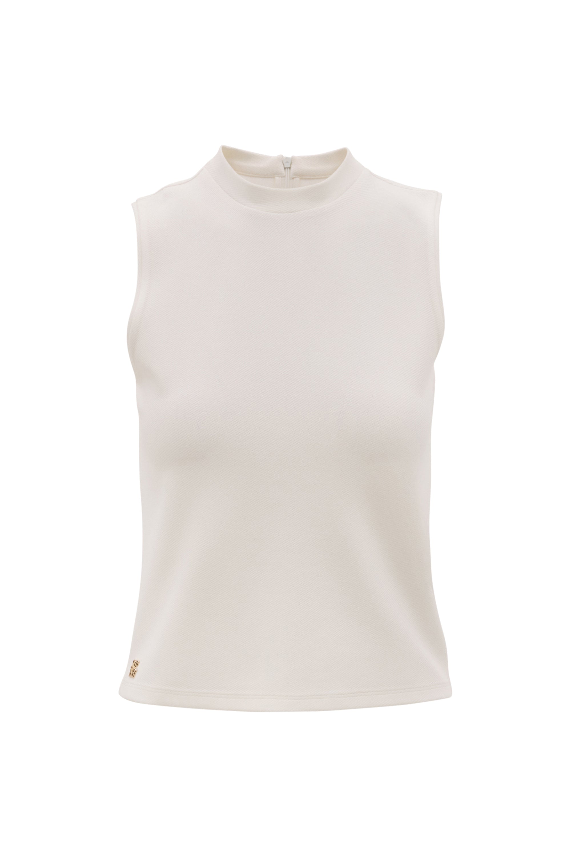 FOREST ESSENTIAL sleeveless top  - Marshmellow