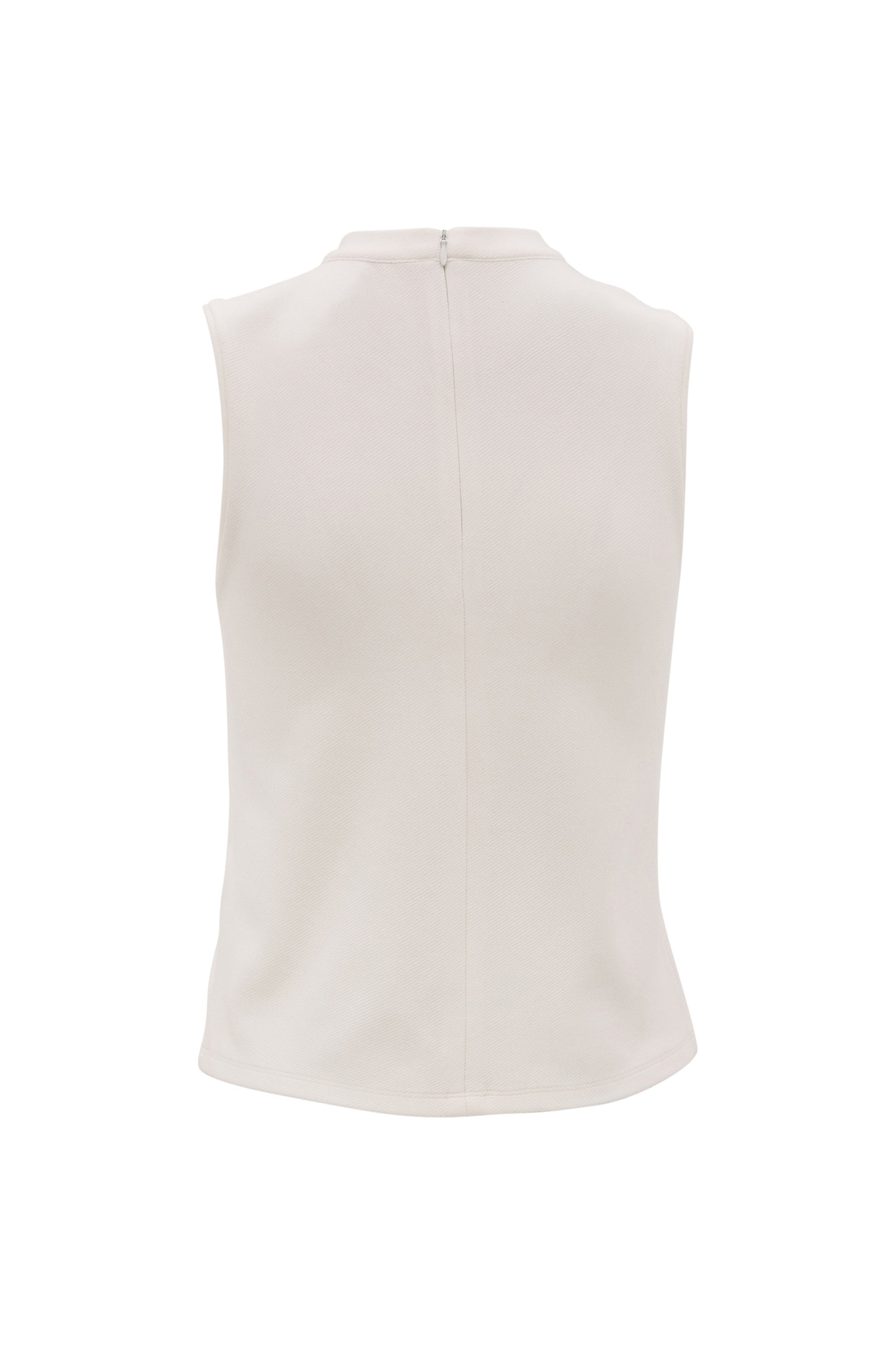 FOREST ESSENTIAL sleeveless top  - Marshmellow