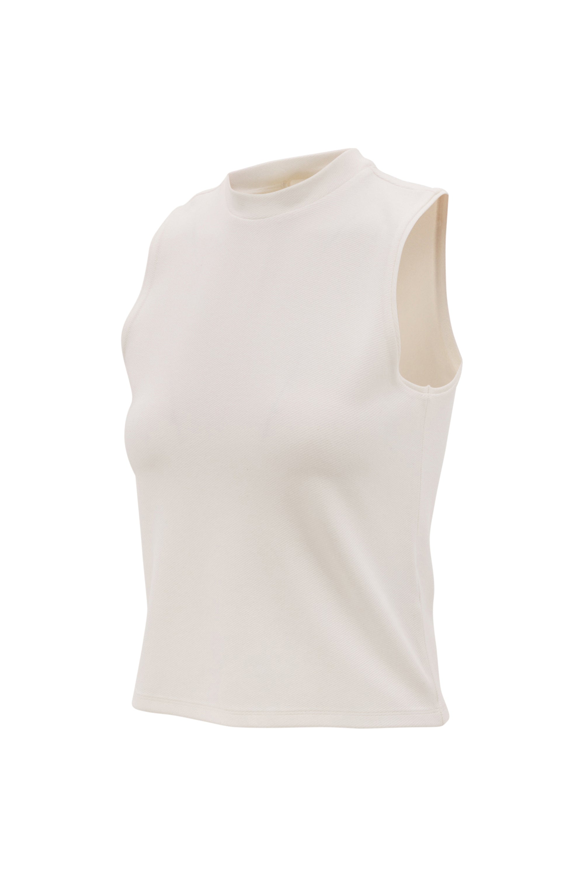 FOREST ESSENTIAL sleeveless top  - Marshmellow