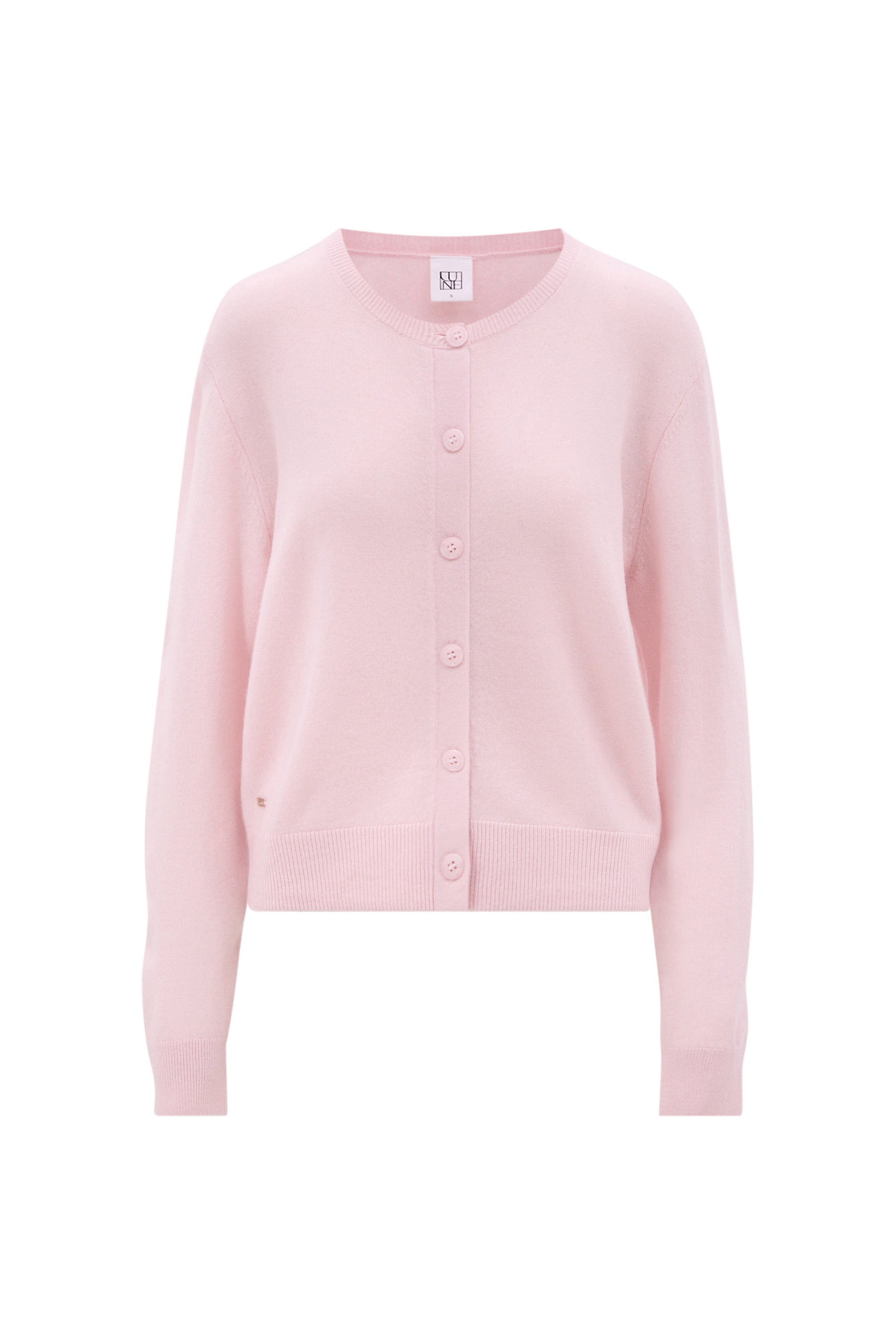 LANA cashmere cardigan - Soft Pink