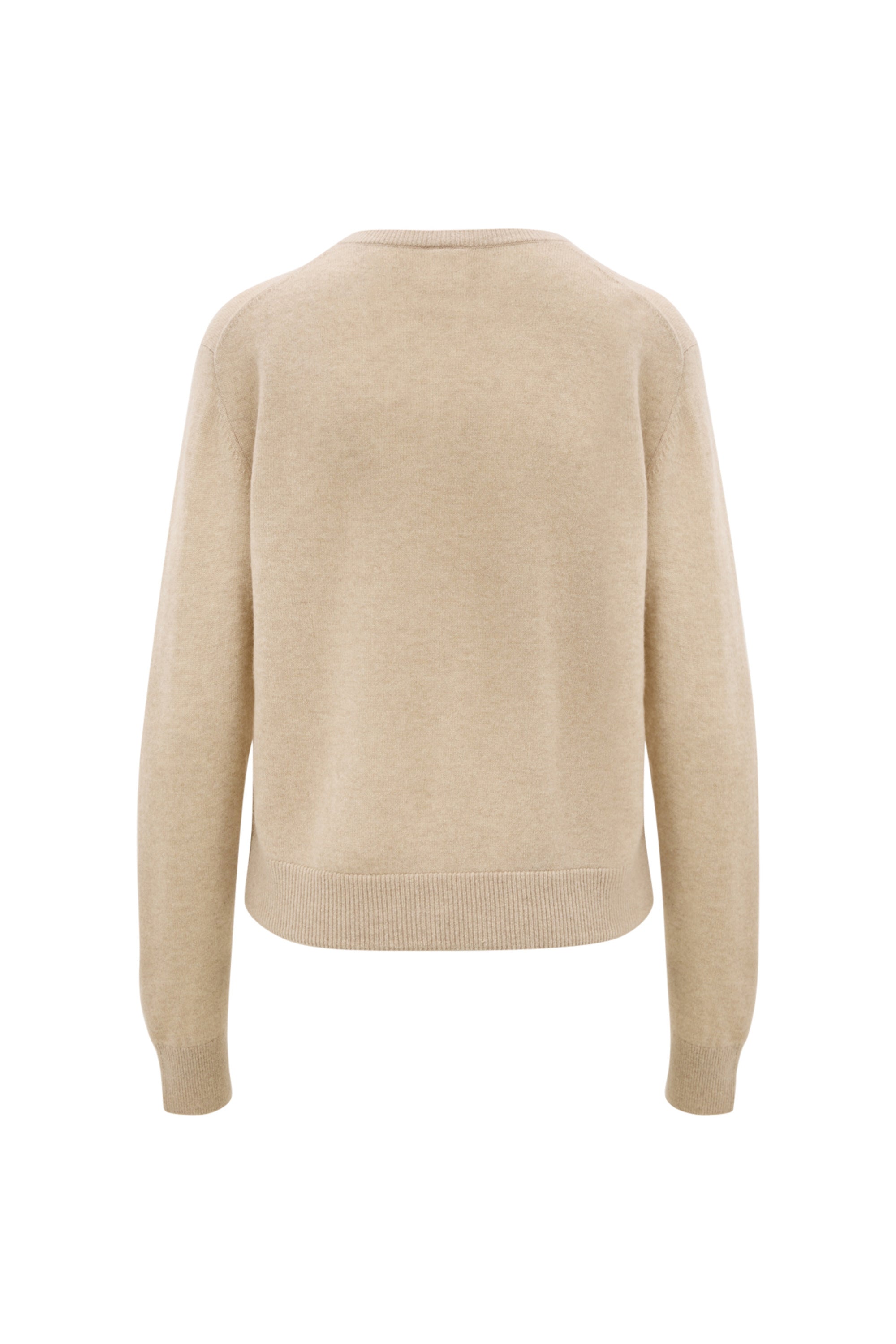 LANA cashmere cardigan - Beige Melange