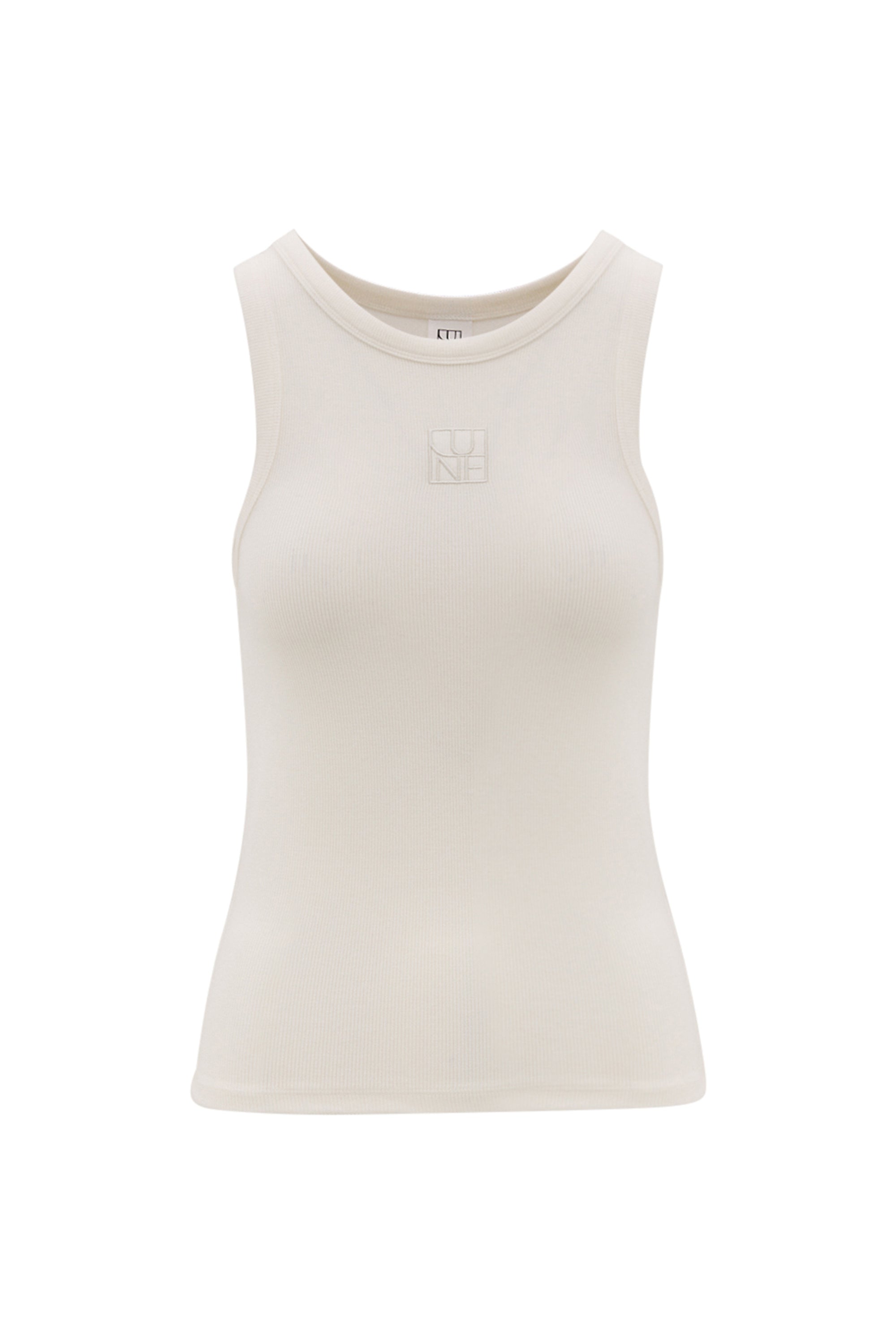 MILA logo soft tanktop - Marshmellow