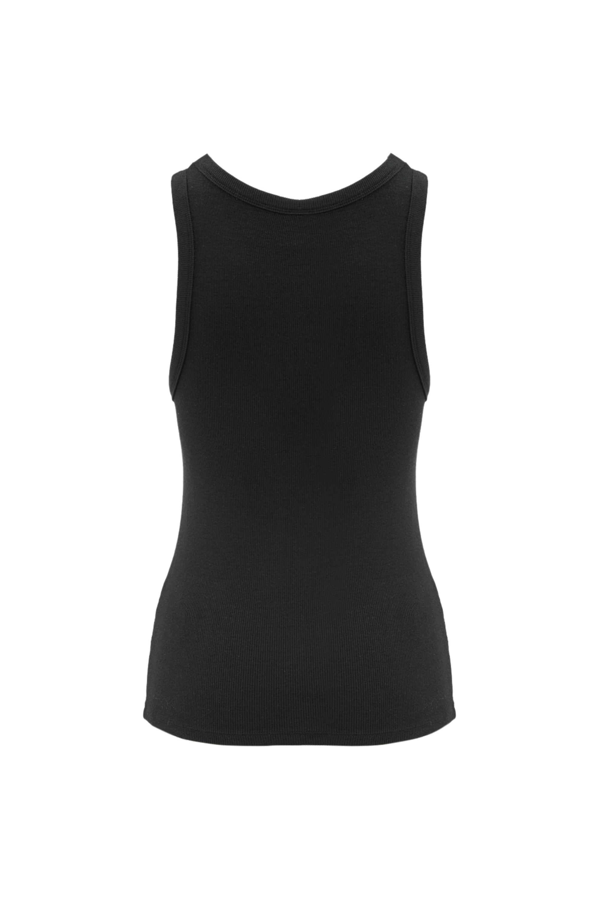 MILA logo soft tanktop - Black