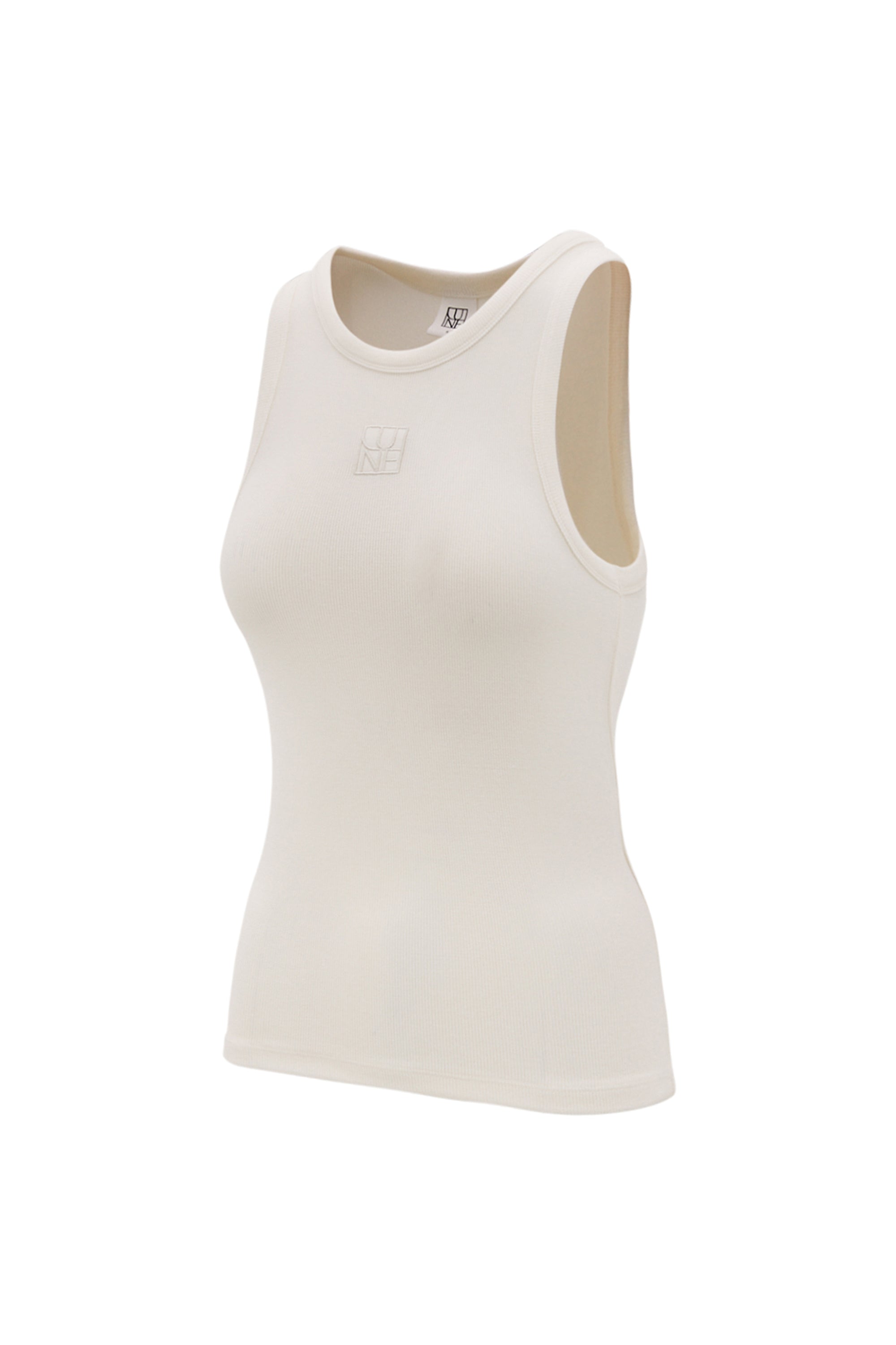 MILA logo soft tanktop - Marshmellow