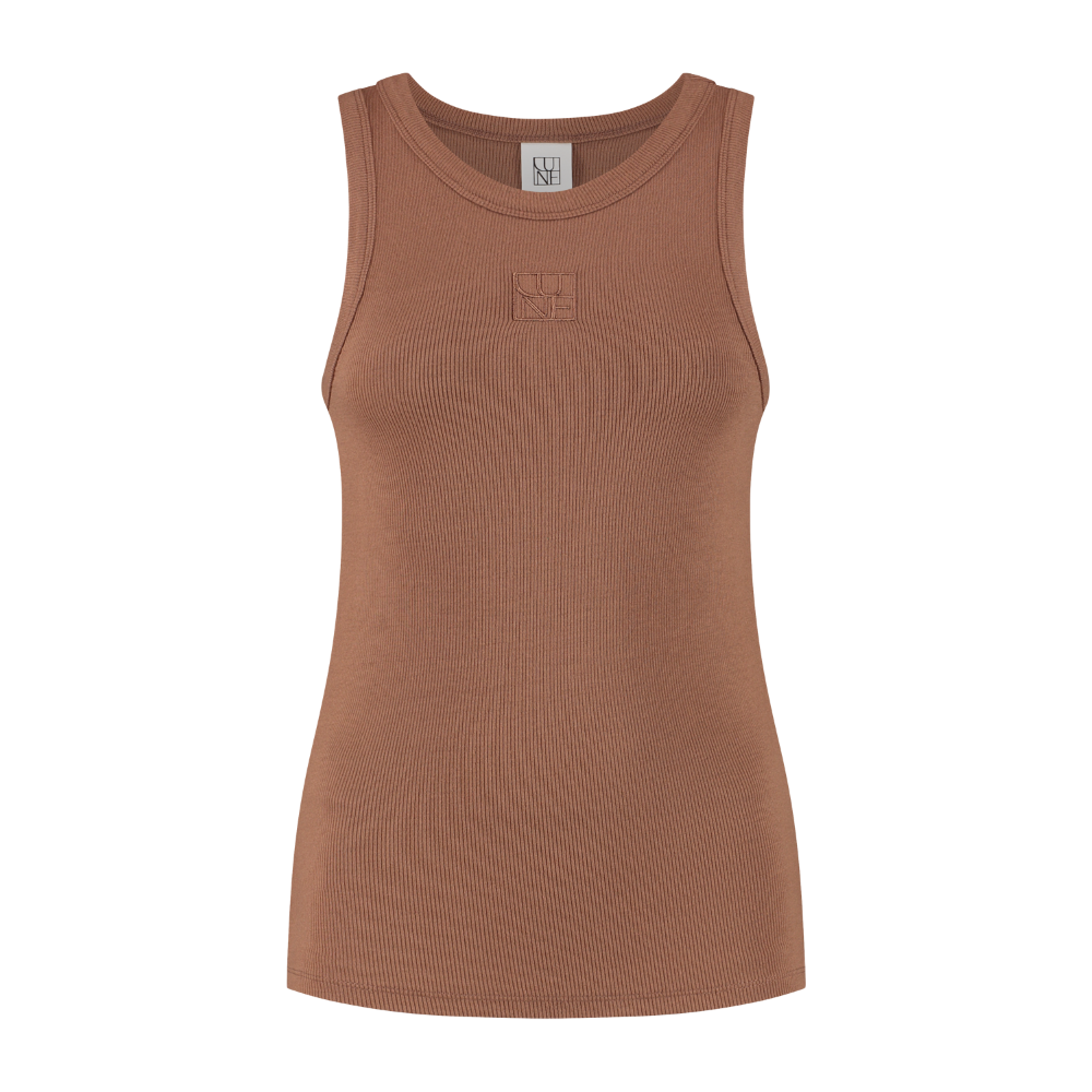 Mila Logo Tanktop - Toffee