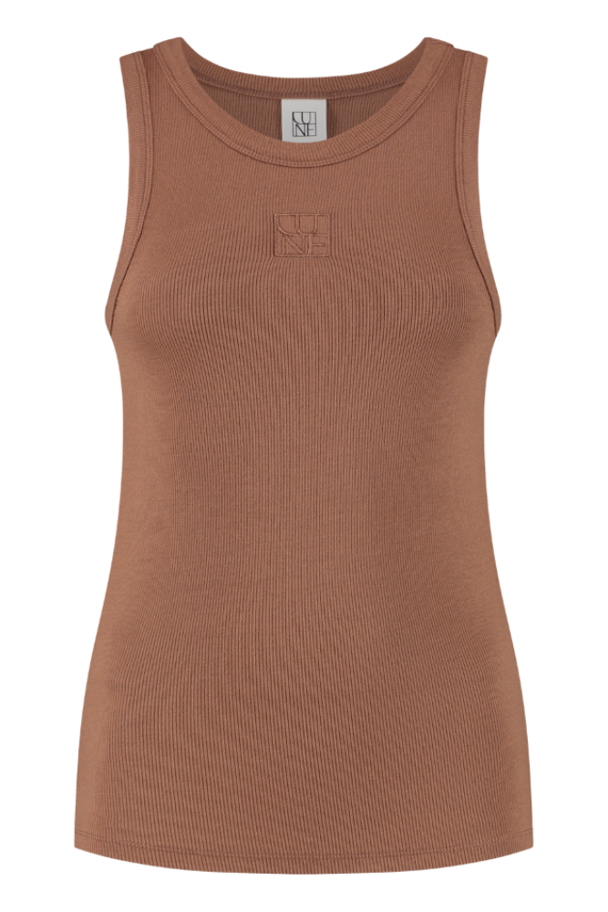 Mila Logo Tanktop - Toffee