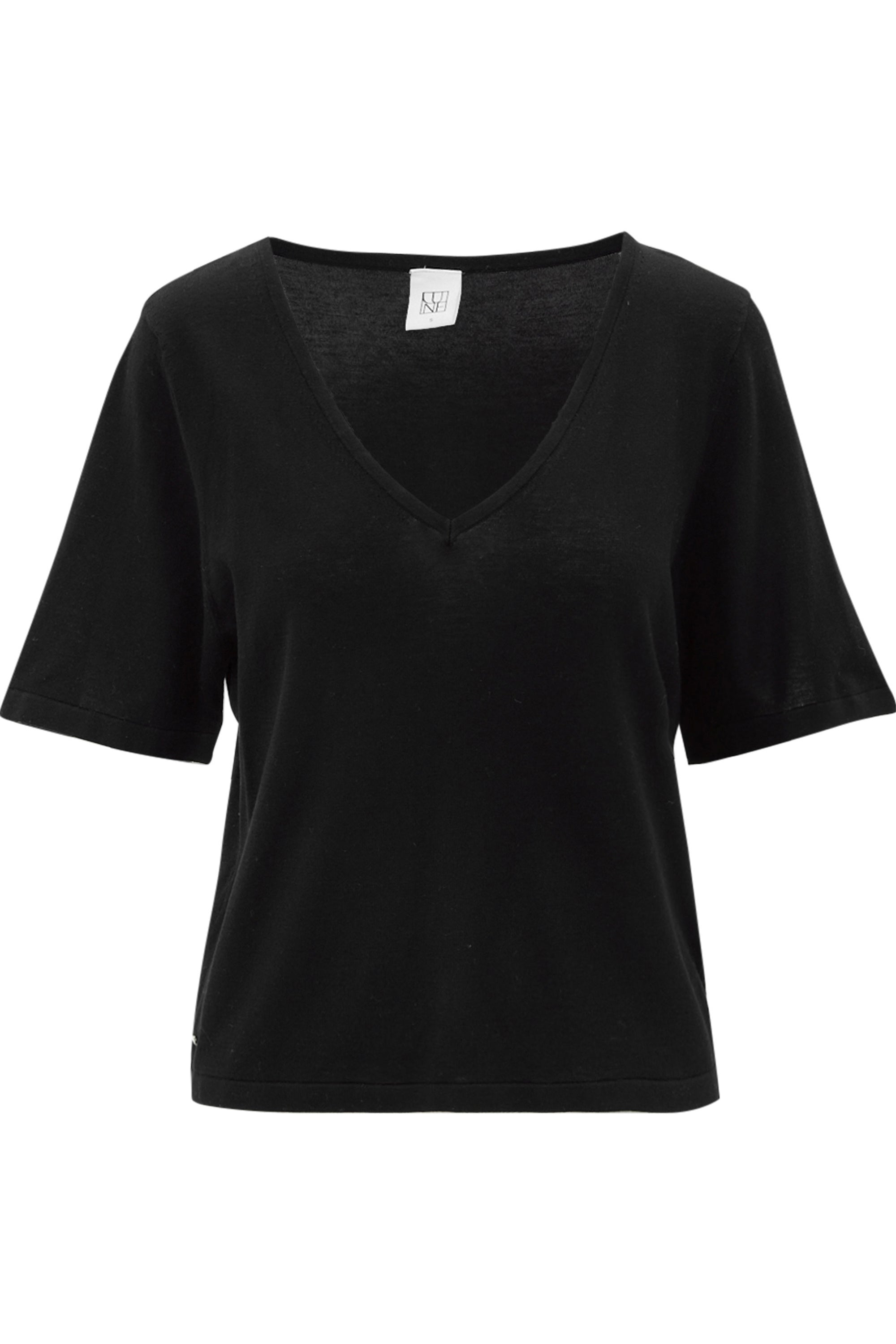 NALA silk soft tee - Black