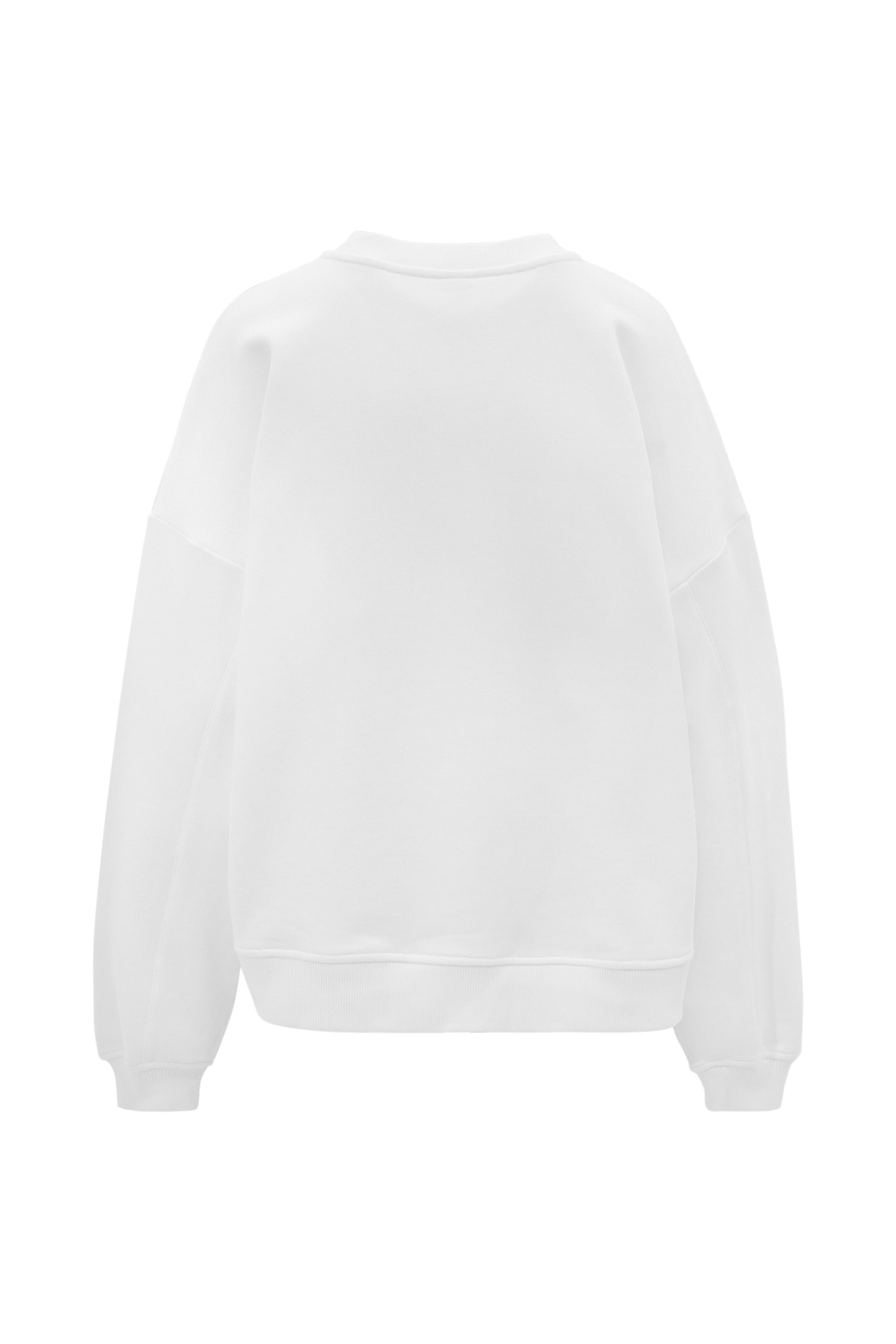 ZANY oversized sweater - White