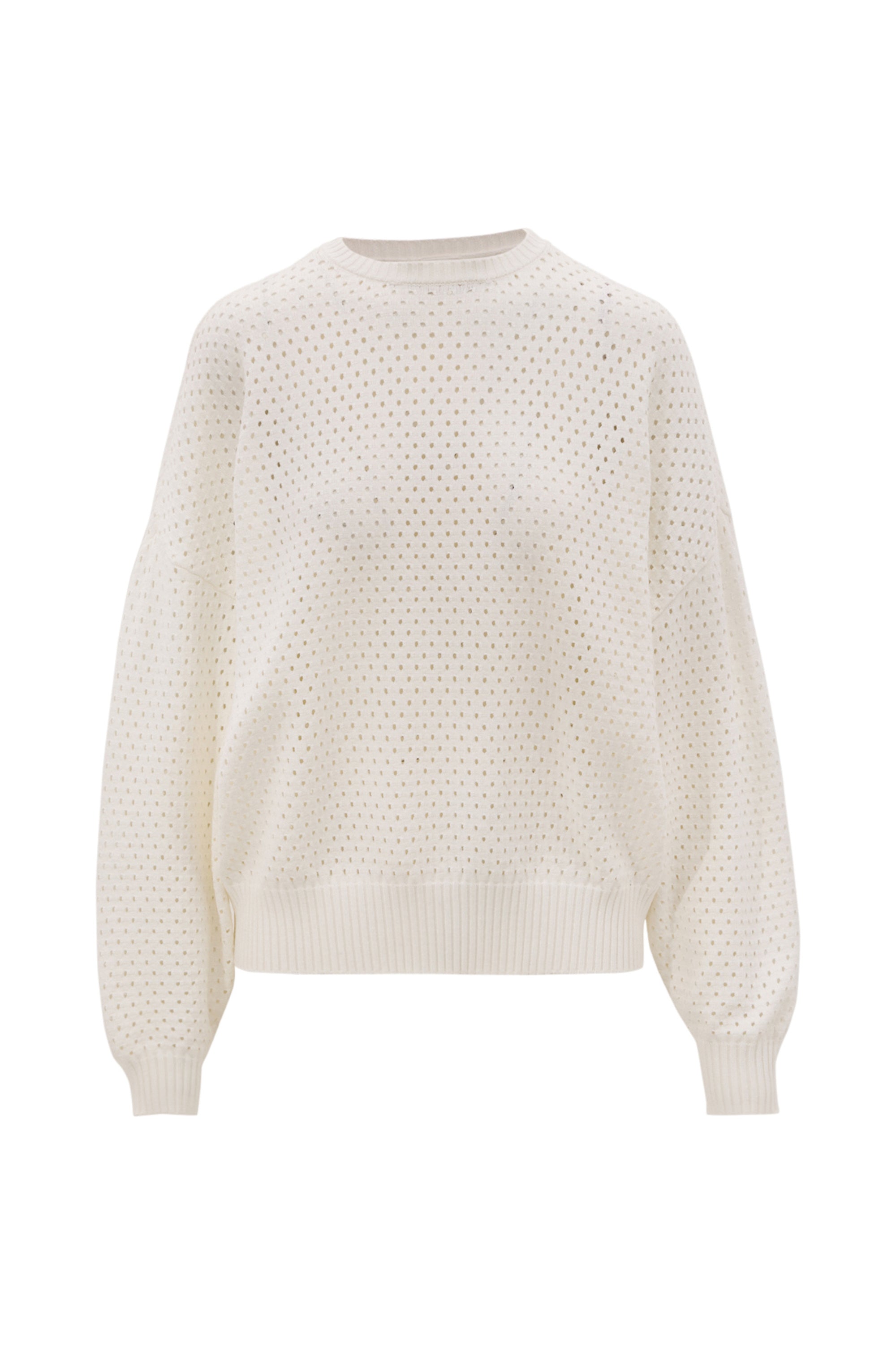 OLLY crochet sweater - Marshmellow