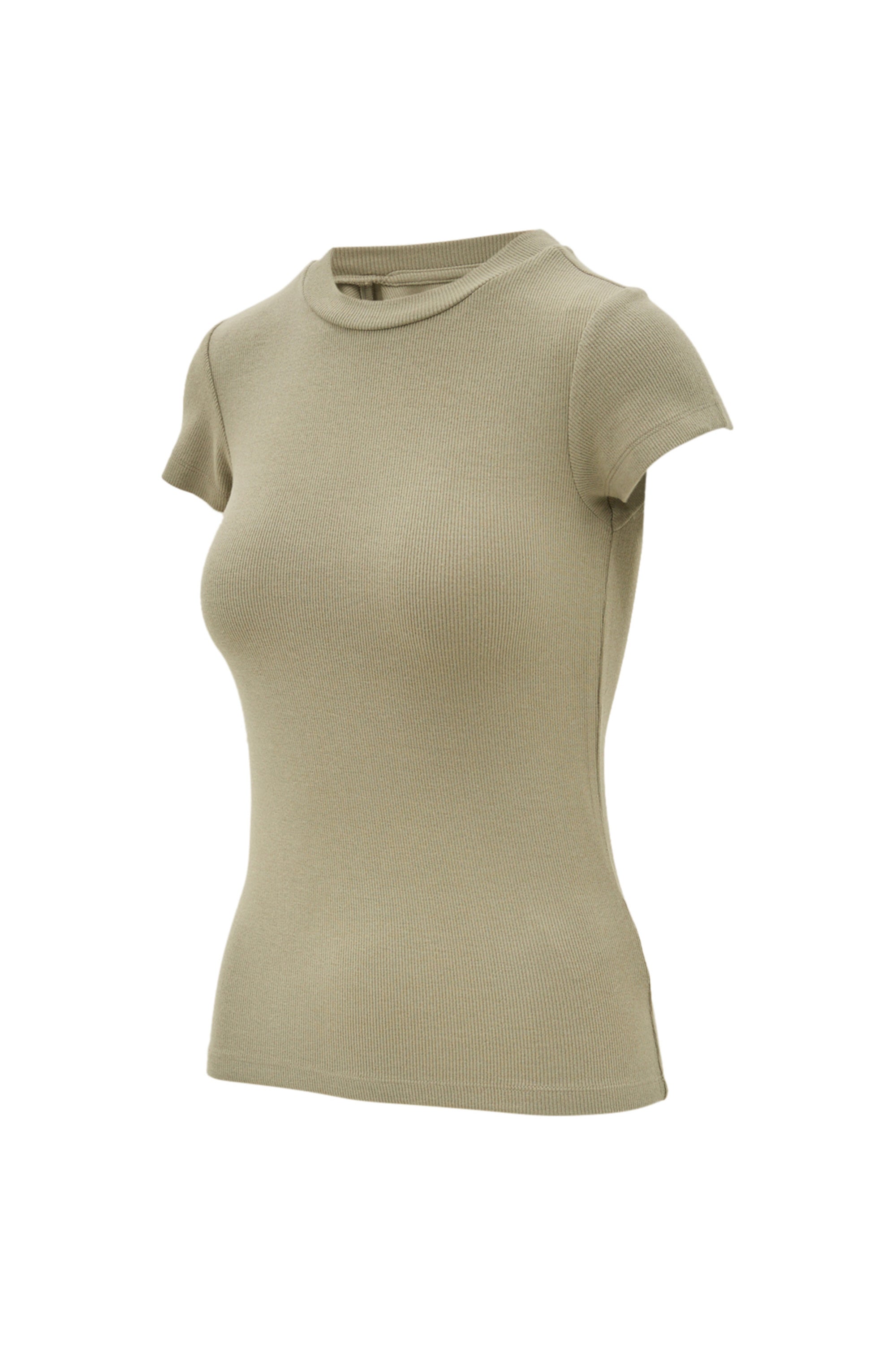 MILA logo soft tee - Olive