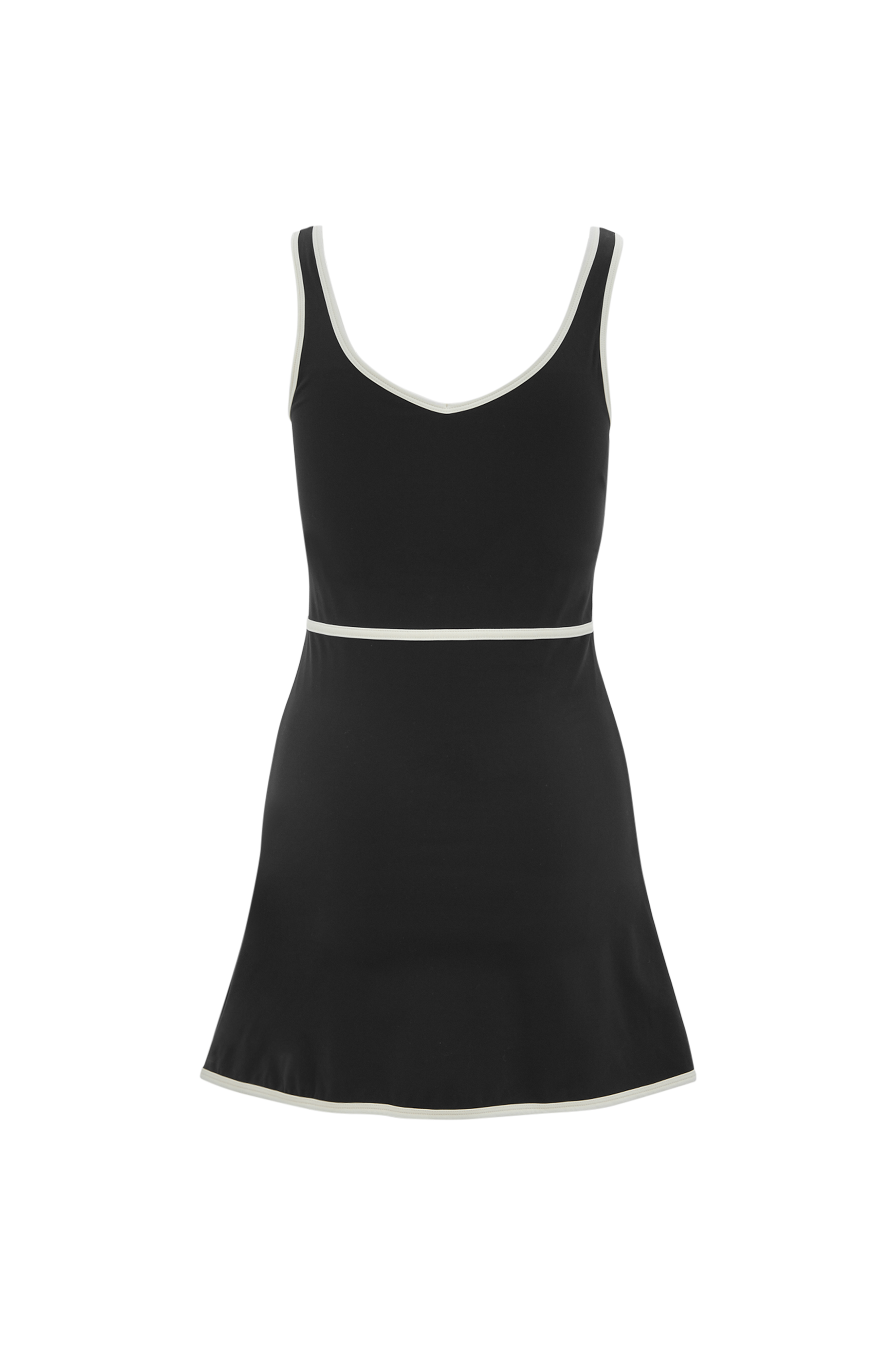 RIVER LIFT V Neck dress - Black