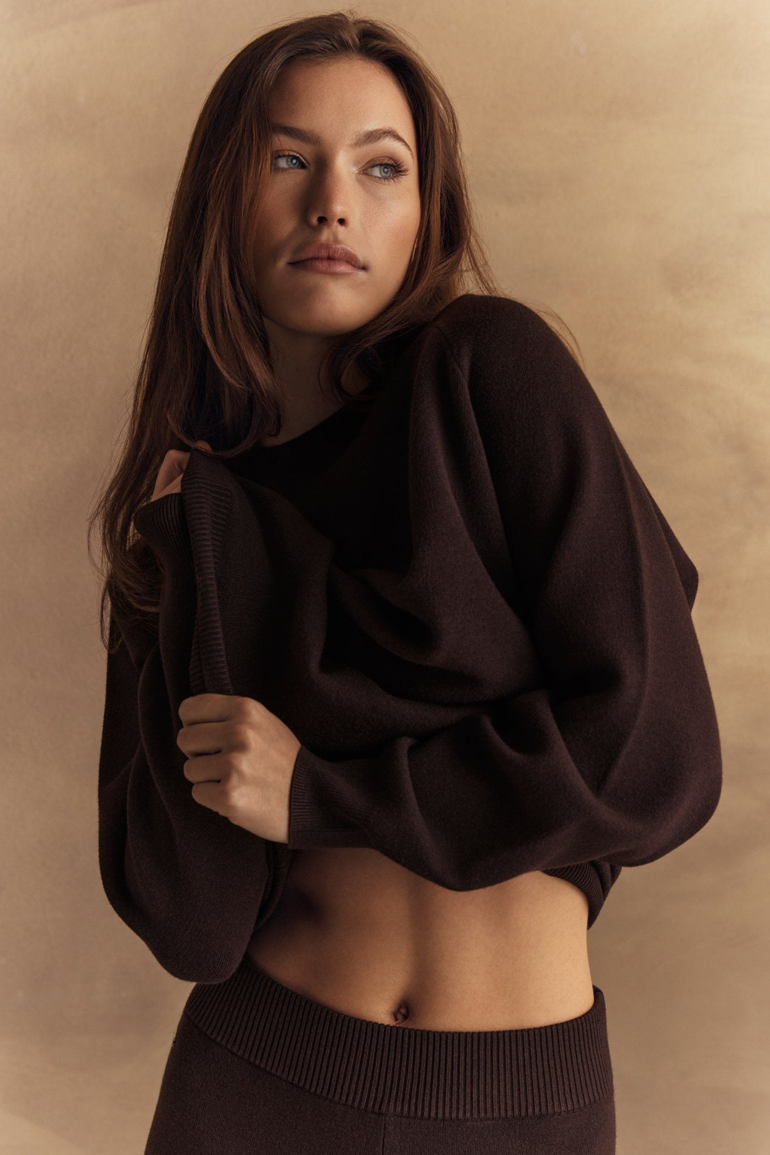 Olly Oversized Sweater - Dark Espresso