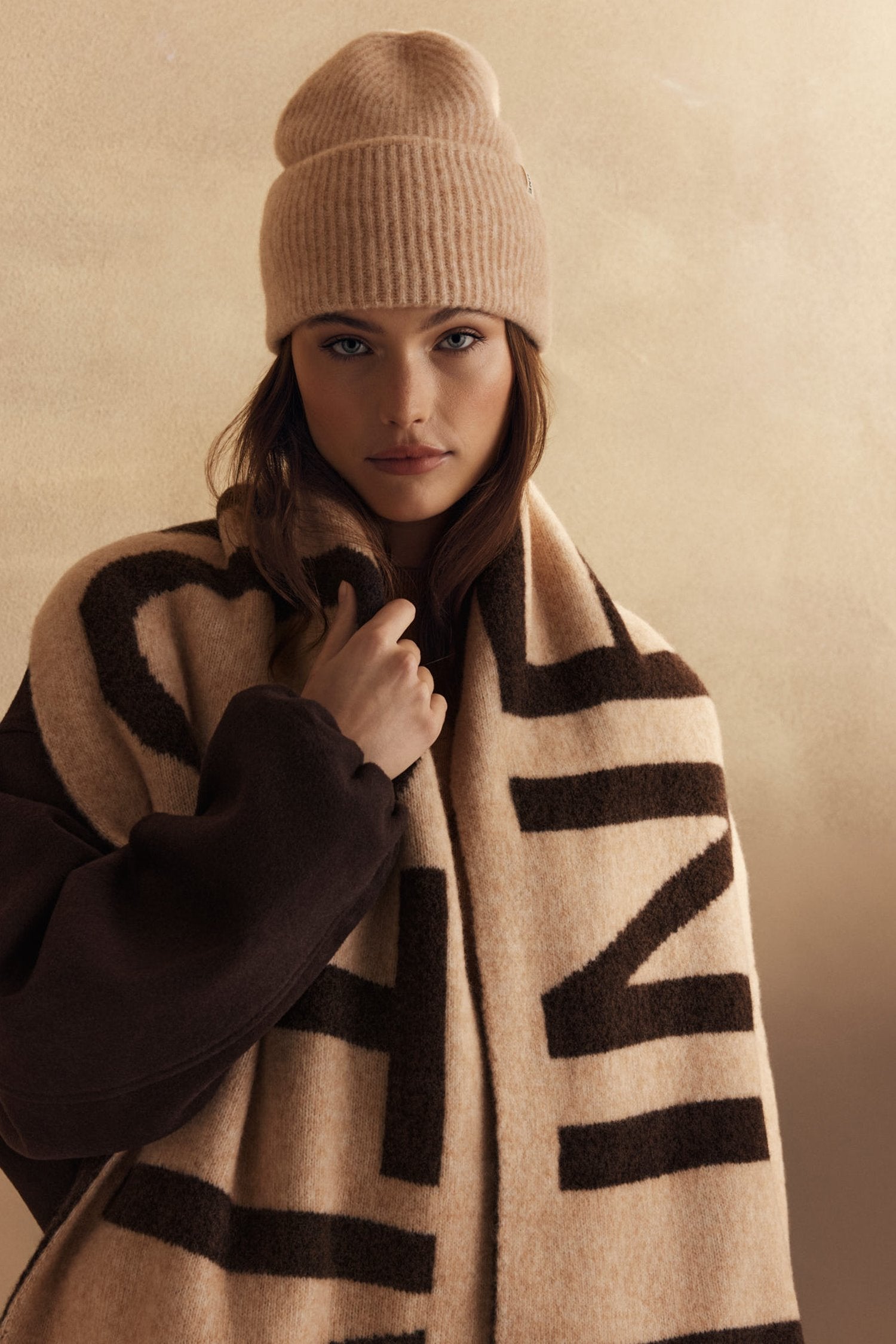 Bea Beanie - Camel