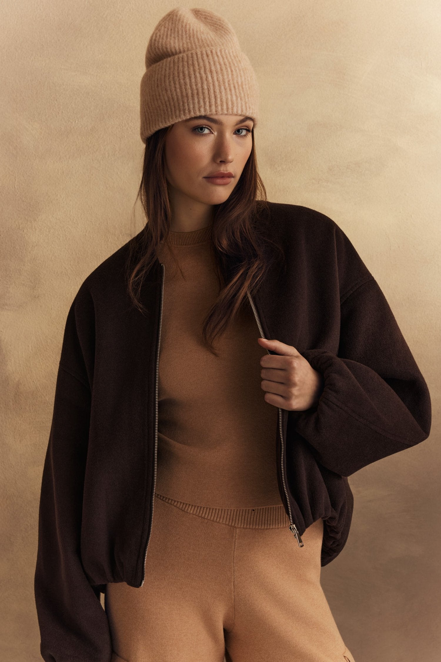 Bea Beanie - Camel