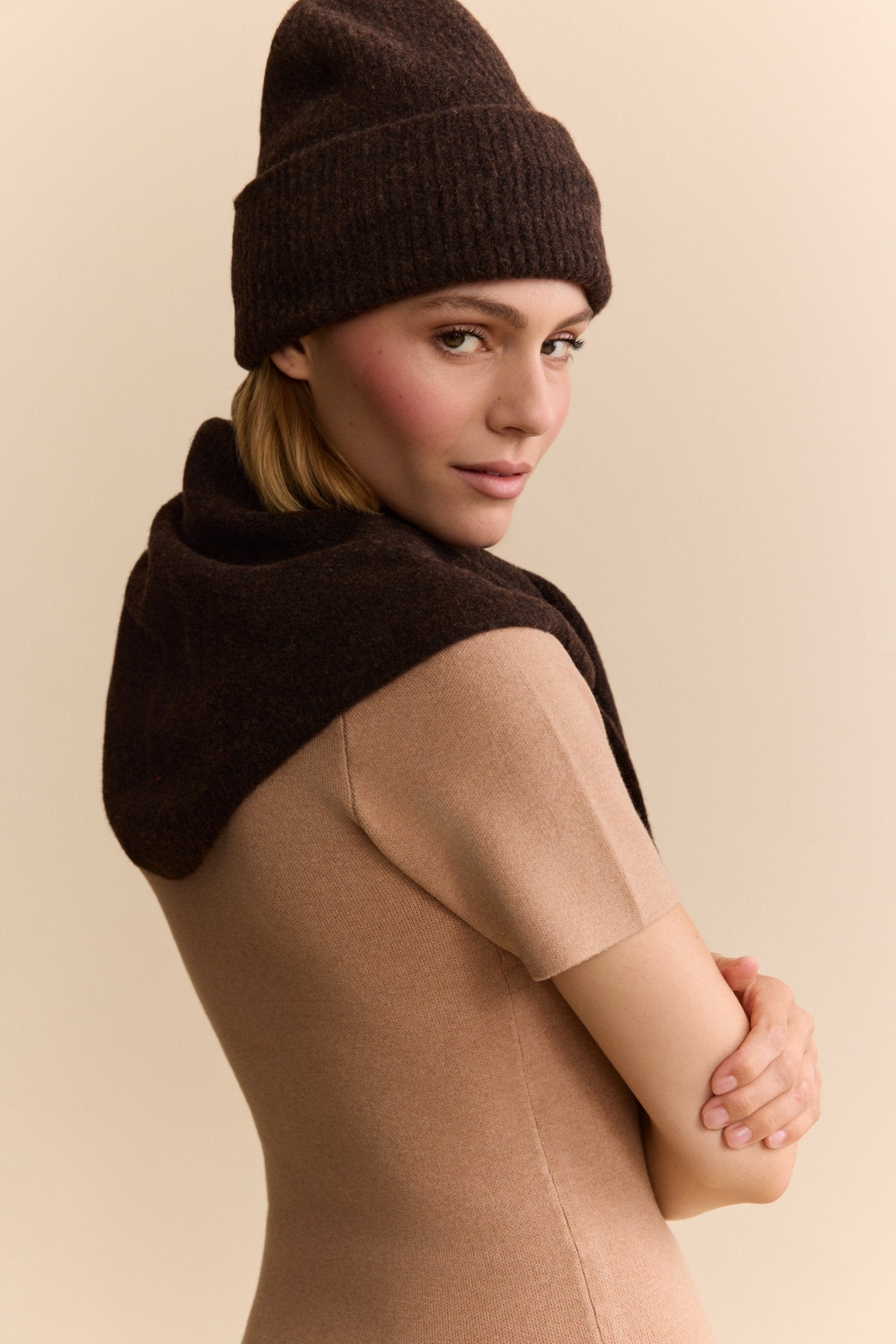 Bea Beanie - Dark Espresso