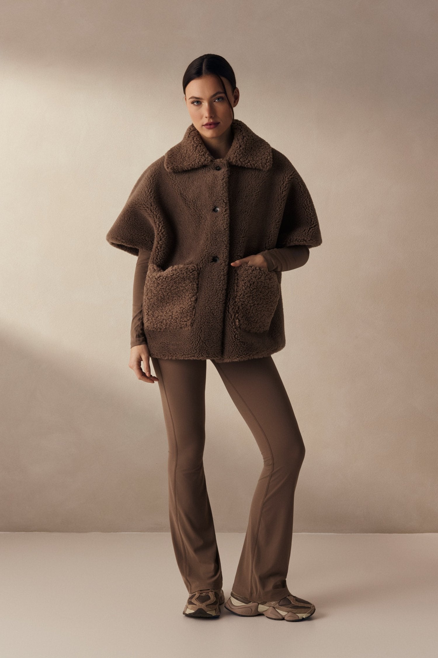 Kim Teddy Vest - Khaki