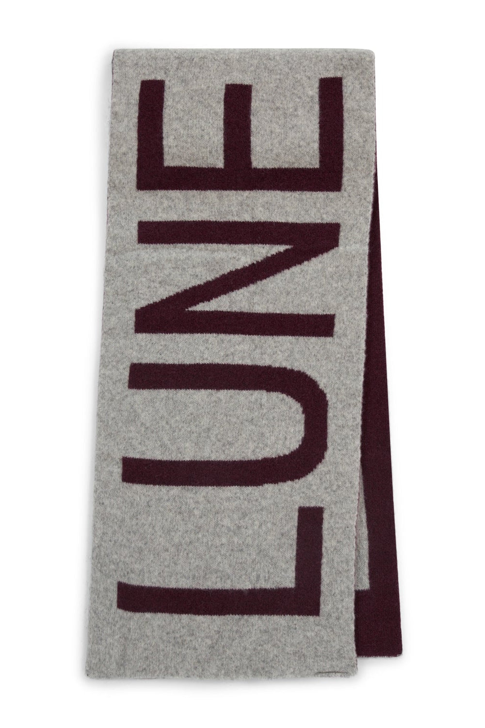 Levy Wool Scarf - Grey Melange