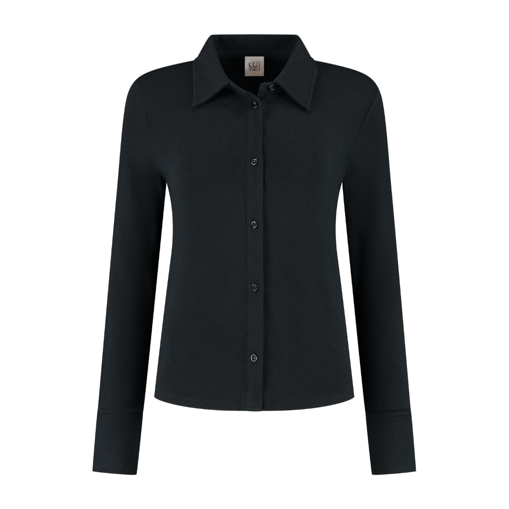 Mila Soft Blouse - Black