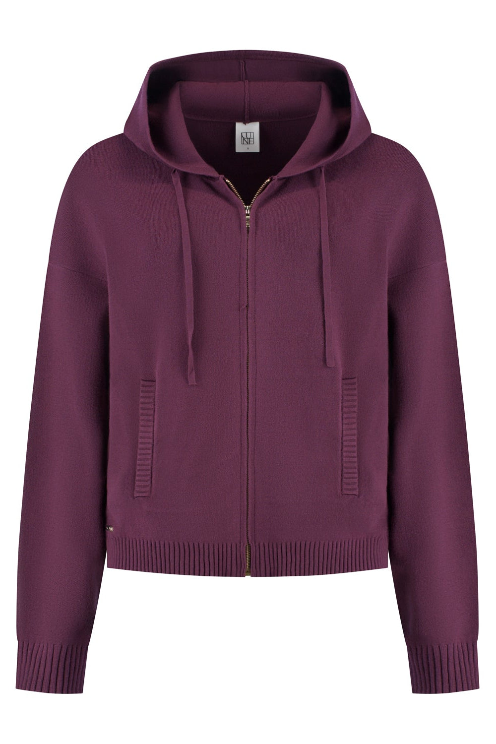 Olly Zip Up Hoodie - Bordeaux