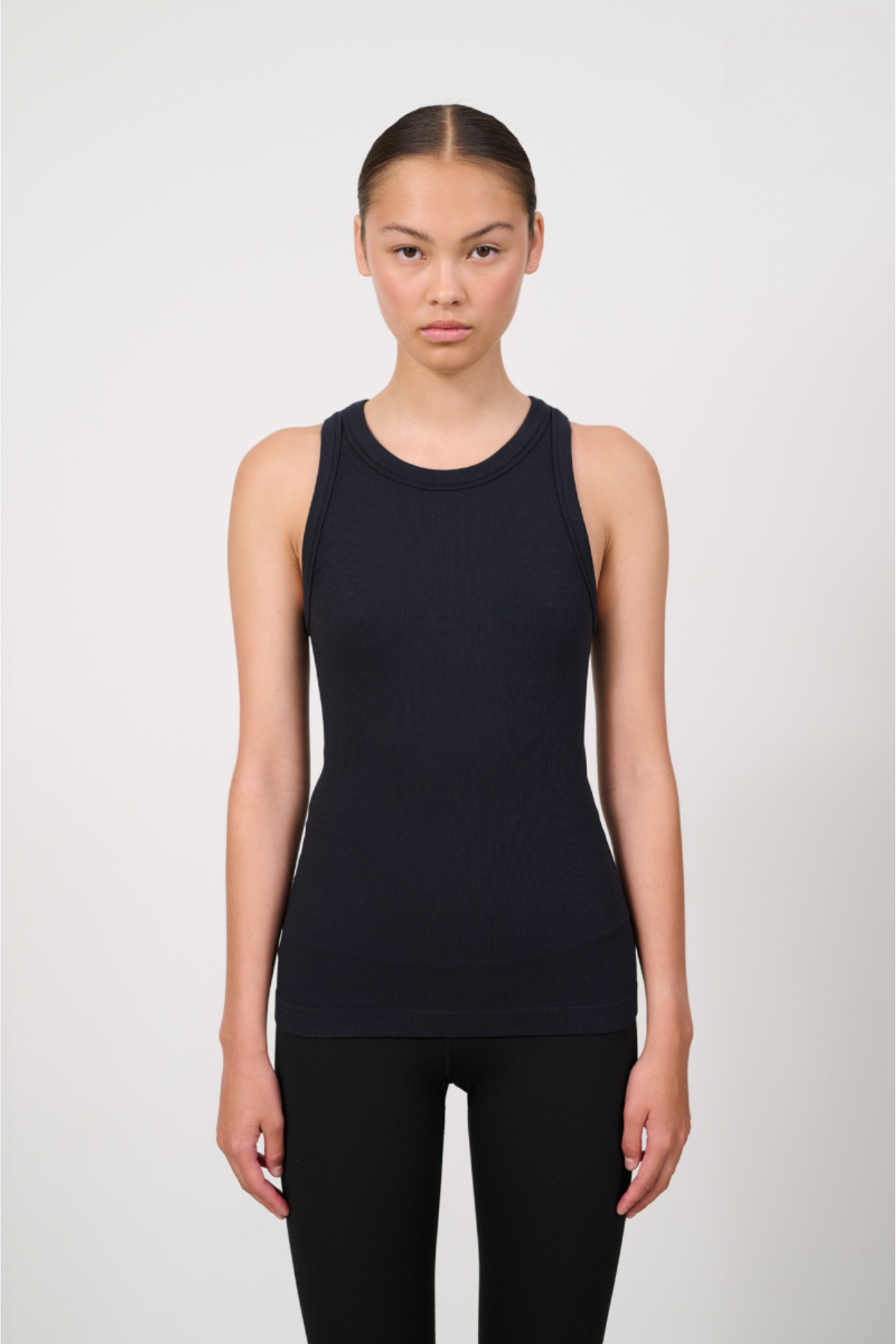 Maia MicroModal Soft Rib Tank - Black