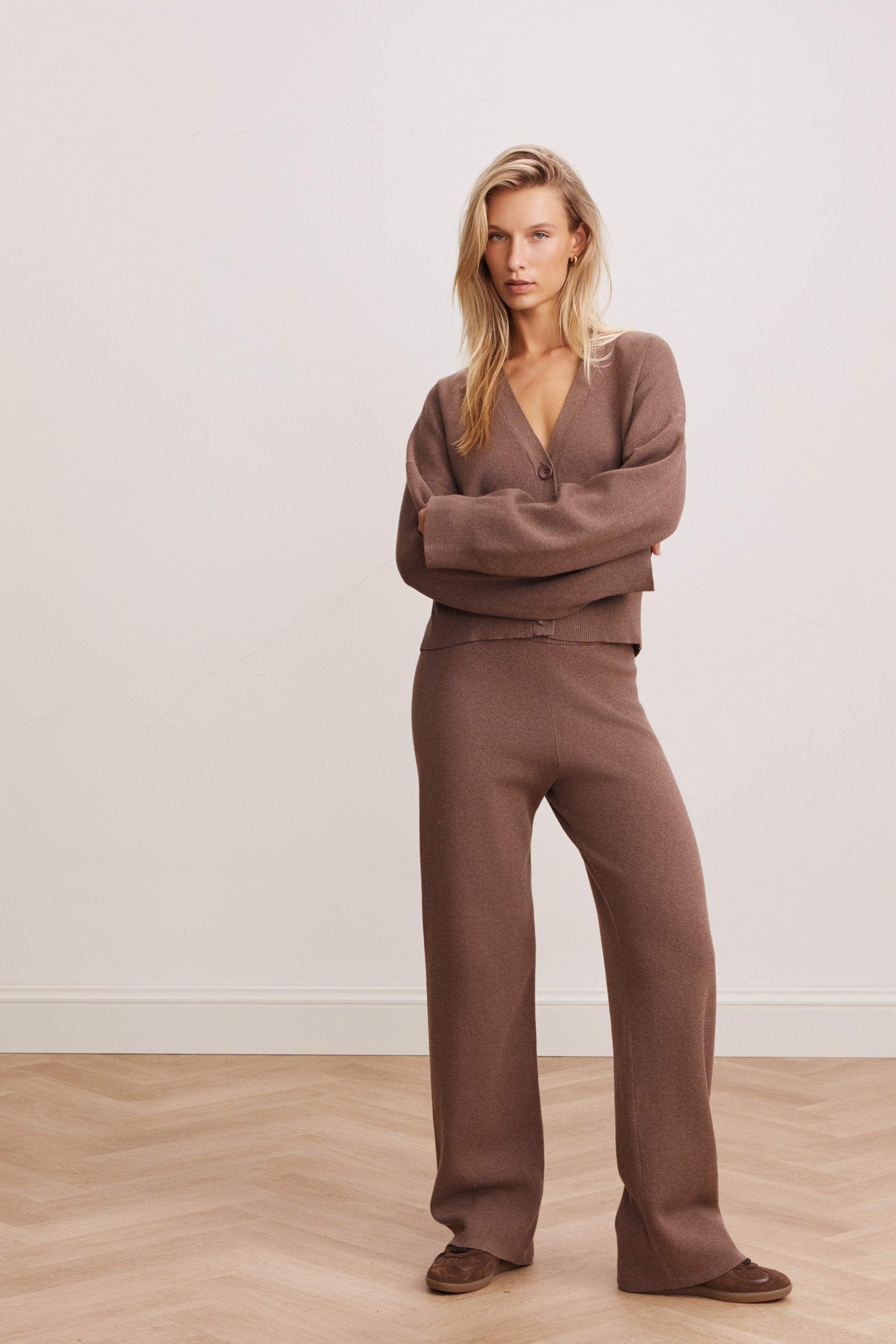 Olly Cardigan - Brown