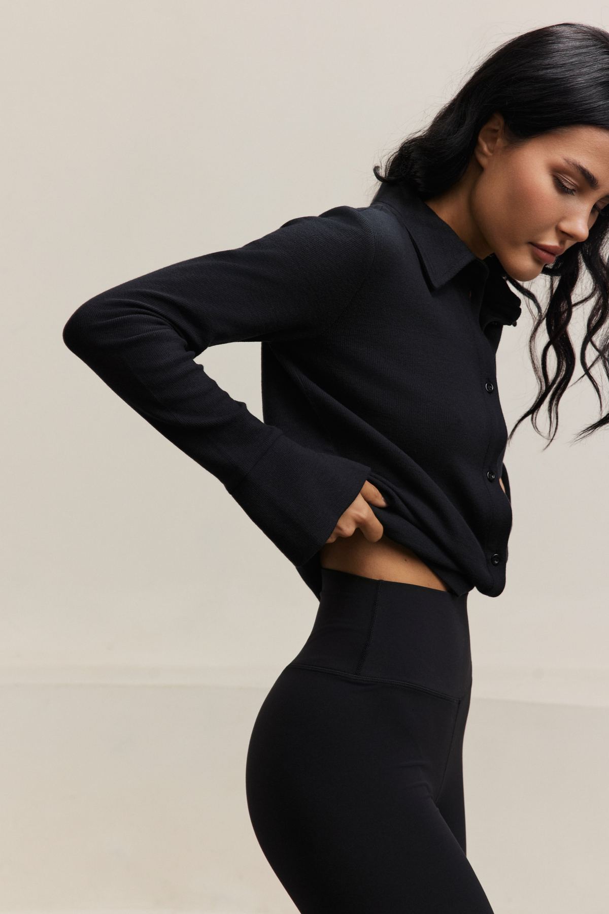 Mila Soft Blouse - Black