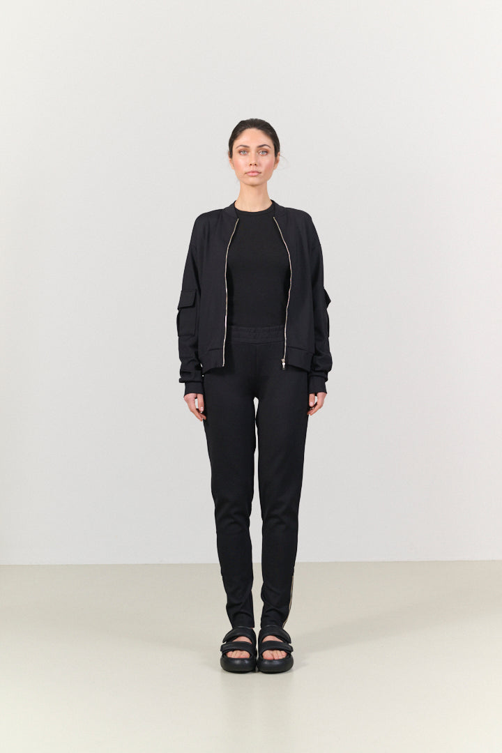 Kenny tech-jersey jacket - Black