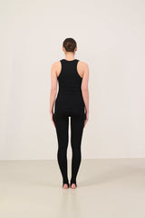 MAIA MicroModal soft rib highwaisted legging - Black