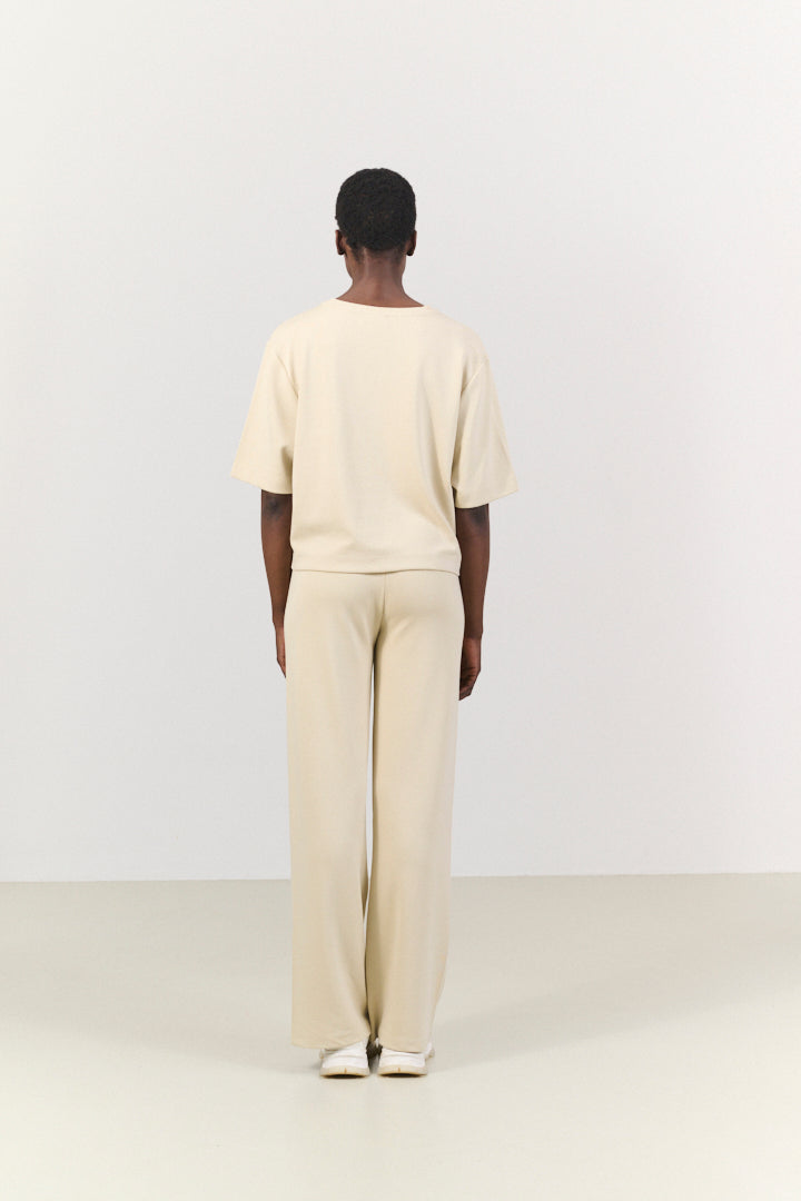 FOREST ESSENTIEL short tee - Brown Rice