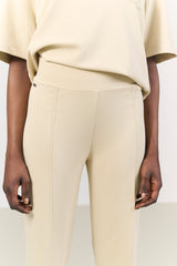 FOREST ESSENTIEL flared pants - Brown Rice