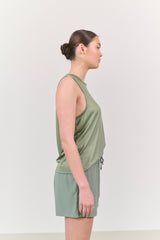 Stevie wide fit tank top - Sea Spray