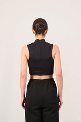 RIVER LIFT high neck tank - Black