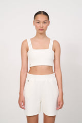 Moon structured shorts - Marshmellow