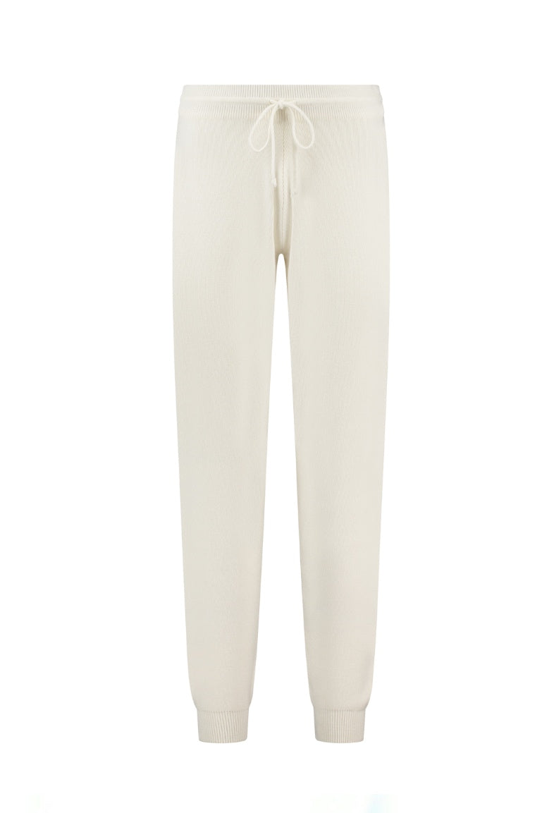 Millie knitted jogger - Off White